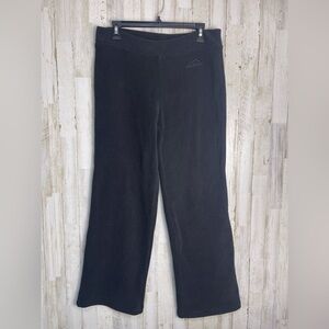 Polar Edge Black Fleece Like Pants Size M